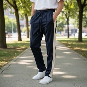 Adidas Fear Of God Athletics Pants Mens Size Small Black Casual Bottoms IS8753